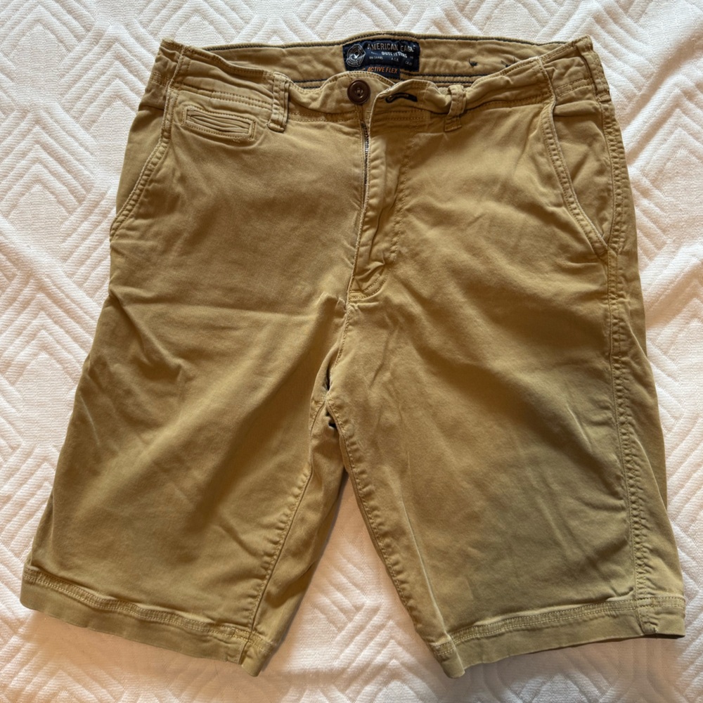 American Eagle Men's Tan Chino Shorts 31